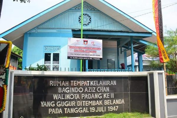 Rumah Kelahiran Bagindo Aziz Chan Resmi Jadi Museum