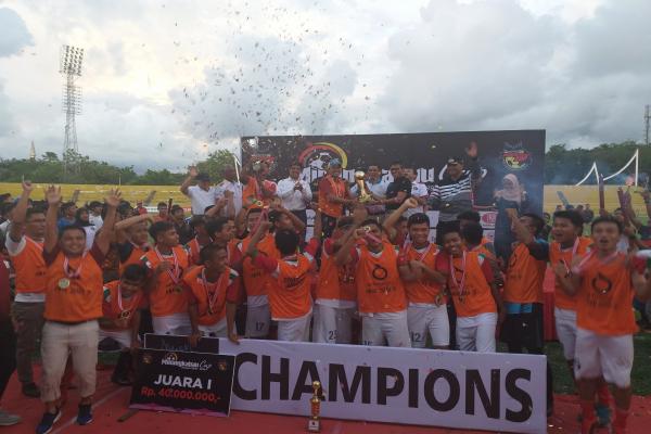 Tundukkan Tim Guguak, Tim Talawi Juara Minangkabau Cup II 2019 